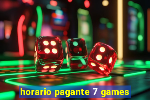 horario pagante 7 games